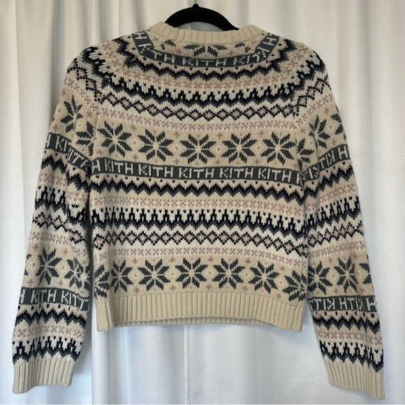 Kith Kids Fairisle Sweater Winter 2020 Kids Youth Size 12 Nordic Scandinavian - Picture 6 of 11
